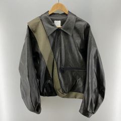 中古】NUTEMPEROR フェイクレザージャケット ブラウン サイズ2 ナット