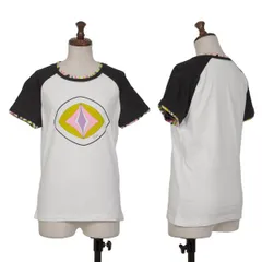 エミリオプッチEMILIO PUCCI プリントラグランTシャツ 白黒他Mのサムネイル