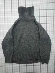◇ ⊇ ローリーズファーム LOWRYS FARM タートルネックニット グレー系 レディース F E  【1603160013898】