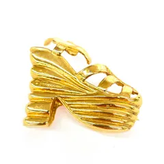 Salvatore Ferragamo サルヴァトーレフェラガモ ブローチ  サンダル型 ヴィンテージ品   ゴールドカラー レディース / 240001197756のサムネイル