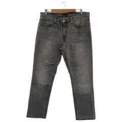 NUDIE JEANS (ヌーディージーンズ) Lean Dean デニムパンツ 1003830 グレー W36