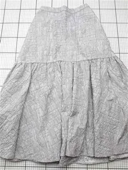 ◇ ⊂ Dou Dou ドゥドゥ DDZ1031101A0005 シャイニークラッシュスカート Fサイズ グレー系 レディース E  【1603230031630】のサムネイル