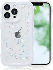 スマホケース 対応 iPhone 13 Pro Max ケース クリア キラキラ