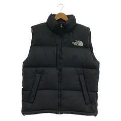 【中古】THE NORTH FACE ヌプシベスト ブラック サイズL ND92338 ノースフェイス[24]