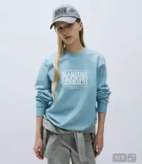 新品) マリテフランソワジルボー Classic ロゴ スウェットシャツ XL 出品