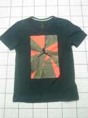 ◇ ⊂ ジョーダン Jordan ナイキ Nike DRI-FIT 半袖Tシャツ ブラック系 メンズ M E  【1604030019996】