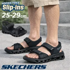 スケッチャーズ スリップインズ ストラップサンダル メンズ SKECHERS Slip-ins GLIDE-STEP PRO SANDAL ハンズフリー メンズサンダル 男性 大きいサイズ スポーティ スポーツサンダル 立ったまま履ける  /232980
