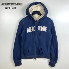 ABERCROMBIE&FITCH 00s y2k archive BOA sweat logo zip hoodie L アバクロ ロゴワッペン ボア ジップパーカー 平成 お兄系 セレブ 希少 レア グランジ