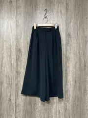 NATURAL BEAUTY BASIC ナチュラルビューティーベーシック ワイド ガウチョ パンツ sizeS/濃紺 ■◇ レディース