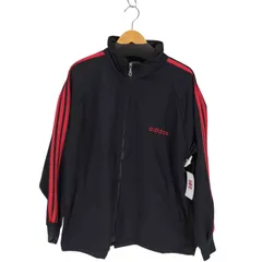 アディダス adidas 90-00s ロゴ刺繍 サイドライントラックジャケット メンズ JPN：L 