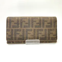 【FENDI】フェンディ ズッカ柄 長財布 メンズ おしゃれ ★