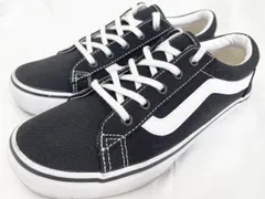 VANS バンズ 596369-0001 オールドスクール ローカット スニーカー size24cm/白ｘ黒 ■■レディース