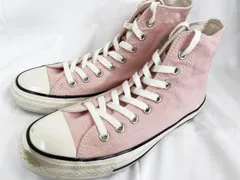 美品 CONVERSE コンバース CANVAS ALL STAR COLORS HI キャンバス オールスター カラーズ ハイカット スニーカー size25/ピンク ■■レディース