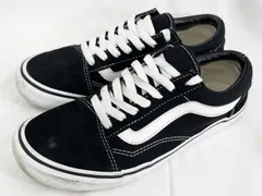 VANS バンズ OLD SKOOL DX オールドスクール 天然皮革(スエード)、キャンバス ローカット スニーカー size25.5/黒 ■■メンズ