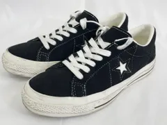 CONVERSE コンバース ONE STAR SUEDE ワンスター スエード 35200860220 スニーカー size24.5/黒 ■■レディース