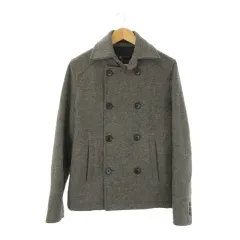 エムケーミッシェルクランオム MK MICHEL KLEIN HOMME Pコート ピーコート ダブル 48 グレー /CK10 ■GY99のサムネイル