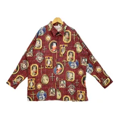 &ellecy アンドエルシー Lois CRAYON 猫貴族 チェック シャツ ブラウス 長袖 55001345 レディース Mサイズ レッド系 トップス DL18762■のサムネイル