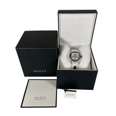 美品】GUCCI 自動巻き 腕時計 5500 シェリーライン AUTO - メルカリ