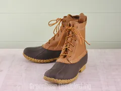 E578 USA製 L.L.Bean ビーンブーツ 茶 レディース W8M 25cmのサムネイル