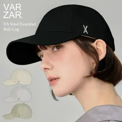 VARZAR バザール 韓国 帽子 キャップ 深め 小顔効果 顔が見えづらい 紫外線対策 レディース [VA Stud Essential Ball Cap 1775 1776 1777 1778]