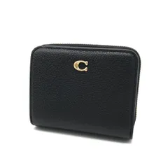 【倉吉店】 中古 COACH | コーチ 二つ折り財布 ビルフォールド ウォレット CD717 ブラック 【125】