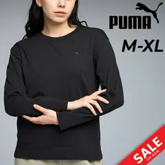 プーマ 長袖 Tシャツ レディース PUMA ESS MX キャットロゴ リラックスド L/S TEE 吸水速乾 UVカット クルーネック ロンT トレーニング  スポーツウェア 長そで ティーシャツ スポーツTシャツ  /690184