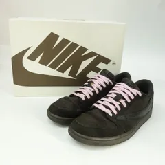 NIKE × Travis Scott ナイキ トラヴィス スコット AIR JORDAN 1 LOW OG SP エアジョーダン DM7866-202 US9.5 27.5cm 箱有 ※中古