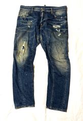 DSQUARED2 ディースクエアード ダメージ デニム Size 48（L~LL 相当