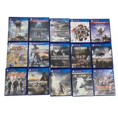 ps4 ソフト　いろいろ11商品 No.SG11【バラ売り不可】PS4ソフト23点セット - メルカリ