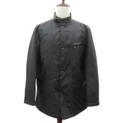 ザ スコッチ ハウス The Scotch House 中綿ジャケット 上着 ミドル丈 LL 黒 ブラック スタンドカラー /HO42 ■ECB002のサムネイル