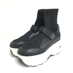 snidel スナイデル ベルクロニットスニーカー 表記サイズ:S  SWGS241609   ブラック レディース / 240001197810のサムネイル