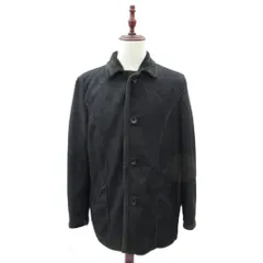 ジョセフアブード JOSEPH ABBOUD ステンカラーコート ミドル丈 L 黒 ブラック /SM27 ■ECA003