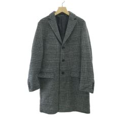 AZUL BY MOUSSY チェック柄 ロングコート メンズ Mサイズ 美品 - メルカリ