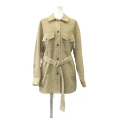 スピック＆スパン Spick & Span ジャケット 上着 コーデュロイ ベージュ レギュラーカラー 長袖 ベルト付き /NP ■GY99のサムネイル