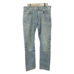 ジースターロウ G-Star RAW デニム ジーンズ 31 ブルー 無地 ストレートシルエット ボタンフライ /NP ■MA