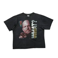 00s WWF ストーン・コールド  スティーブ・オースチン フェイス ロゴ Tシャツ オフィシャル サイズ XLのサムネイル