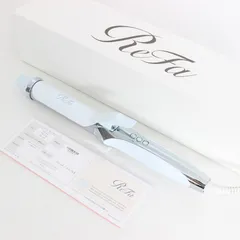 【美品】MTG ReFa CURL IRON PRO 32 RE-AW-02A ホワイト 32mm リファカールアイロン プロ ヘアアイロン 本体