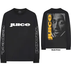 新品 Tupac 2PAC Respect Unisex Long Sleeve T-Shirt ブラック 長袖 ロンtee ROCK OFF オフィシャル ライセンス バンドtシャツのサムネイル