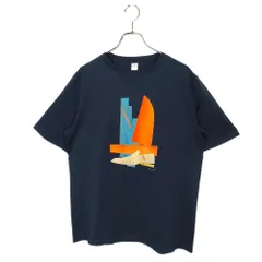 Berluti ベルルッティ 25SS セイルボートパターン 半袖 Tシャツ R28JRS153-001 M ネイビー/マルチ メンズのサムネイル