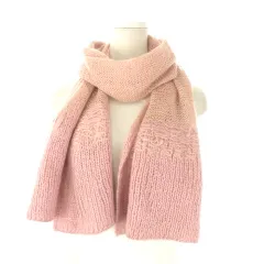 ギラロッシュ Guy Laroche LAROCHE マフラー ピンク ニット ラメ /AO12 ■GY99のサムネイル