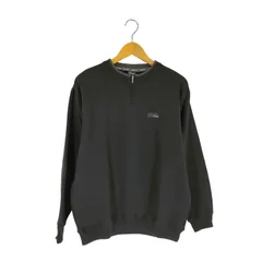 ファーストダウン FIRST DOWN 刺繍ロゴ ハーフジップ スウェット メンズ JPN：L のサムネイル