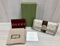 新品未使用】GUCCI GGスプリーム ディテール付 財布 769225 - メルカリ