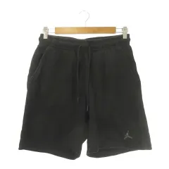 ナイキ NIKE AIR Jordan スウェットパンツ S 黒 ブラック ドローストリング サイドポケット ロゴ刺繍 /CK21 ■GY99