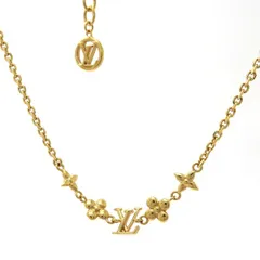 LOUIS VUITTON ベビールイ ネックレス M01614 メタル GP モノグラム  ルイヴィトン ◆送料込◆質屋-11897のサムネイル