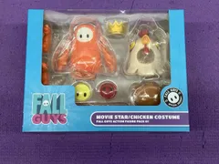 コトブキヤ フォｰルガイズ ムｰビｰスタｰ×チキンコスチュｰム 1/20 アクションフィギュアパック 01 Fall Guys: Ultimate Knockout
