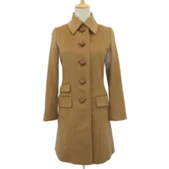 コムサデモード COMME CA DU MODE ステンカラーコート カシミヤ ロング丈 5 茶色 ブラウン /HO34 ■ECB002のサムネイル