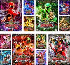 新品ケース交換済み「魔法戦隊マジレンジャー 」+劇場版等4巻DVD全16巻