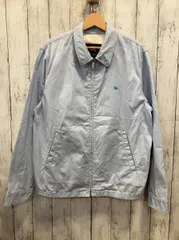 BURBERRY London バーバリーロンドン ブルゾン ライトブルースイングトップ 襟元汚れ TALLA50