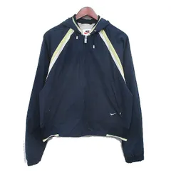ナイキ NIKE 国内正規品 90s ヴィンテージ ナイロンジャケット M ネイビー 紺 /KT7