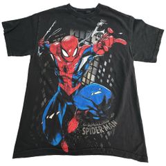 スパイダーマン MARVEL Tシャツ タイダイ プリント Sサイズ - メルカリ